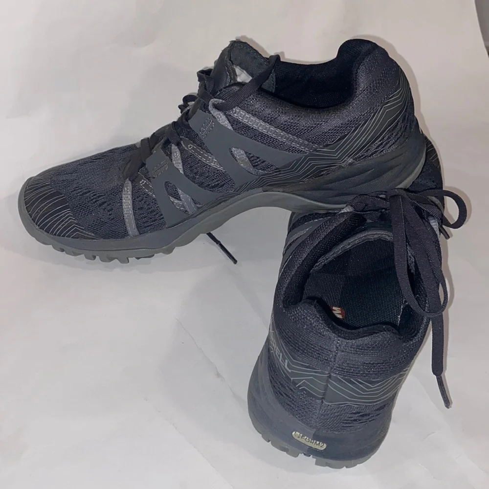 MERRELL SNEAKER Gray Lace Up Running Walking J46574 Women size: 7.5 - Picture 3 of 14